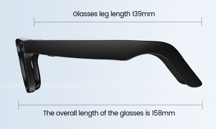 AI Camera Smart Glasses – HD Video, Voice Translation & Object Recognition