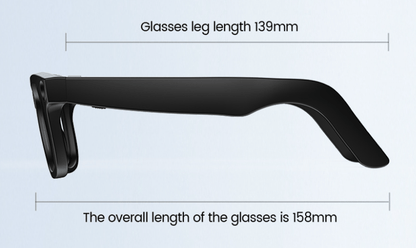 AI Camera Smart Glasses – HD Video, Voice Translation & Object Recognition