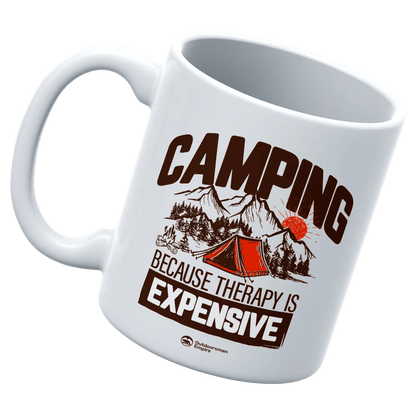 Camping No Expensive 11oz Mug Camping No Expensive 11oz Mug