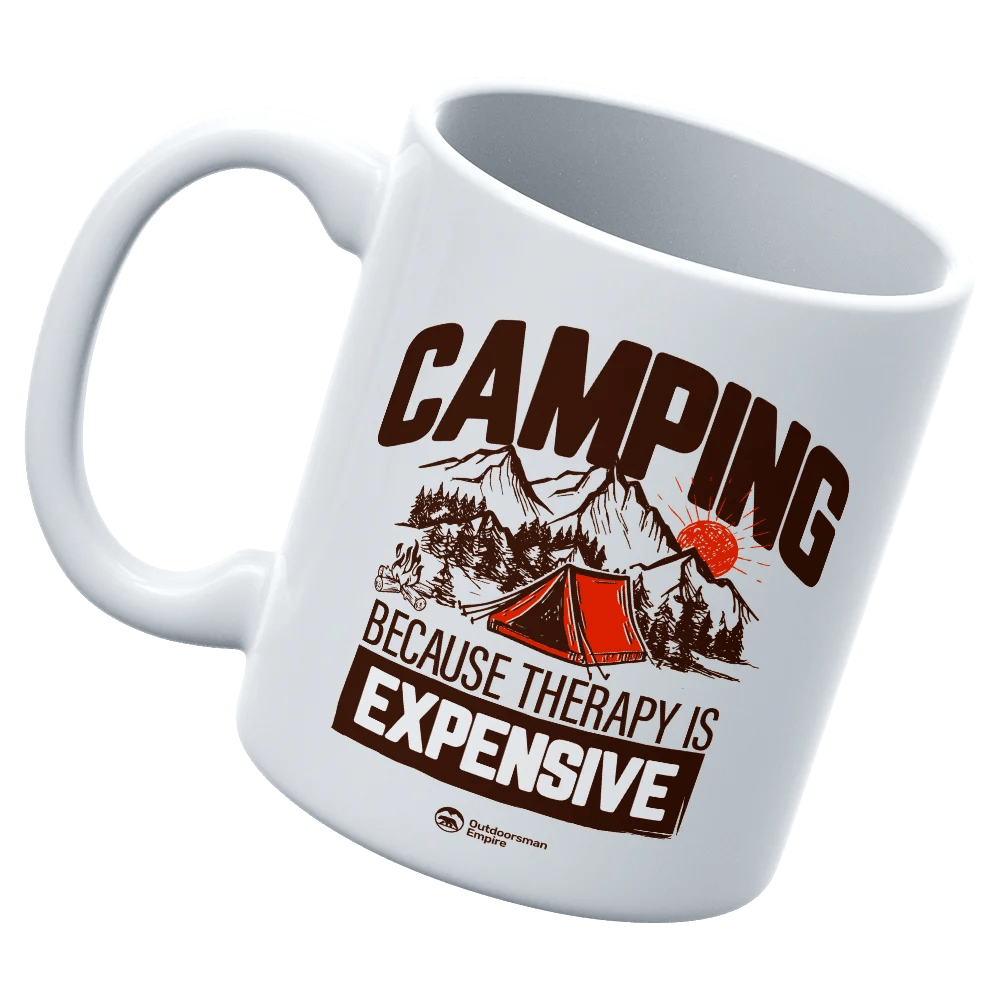 Camping No Expensive 11oz Mug Camping No Expensive 11oz Mug