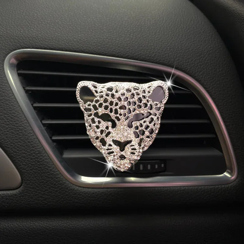 Car Air Purifier Interior Decoration Aromatic Diffuser Vent Clip Diamond Leopard Solid Perfume Flashing CarAccessoriesCarPendant Car Air Purifier Interior Decoration Aromatic Diffuser Vent Clip Diamond Leopard Solid Perfume Flashing CarAccessoriesCarPendant