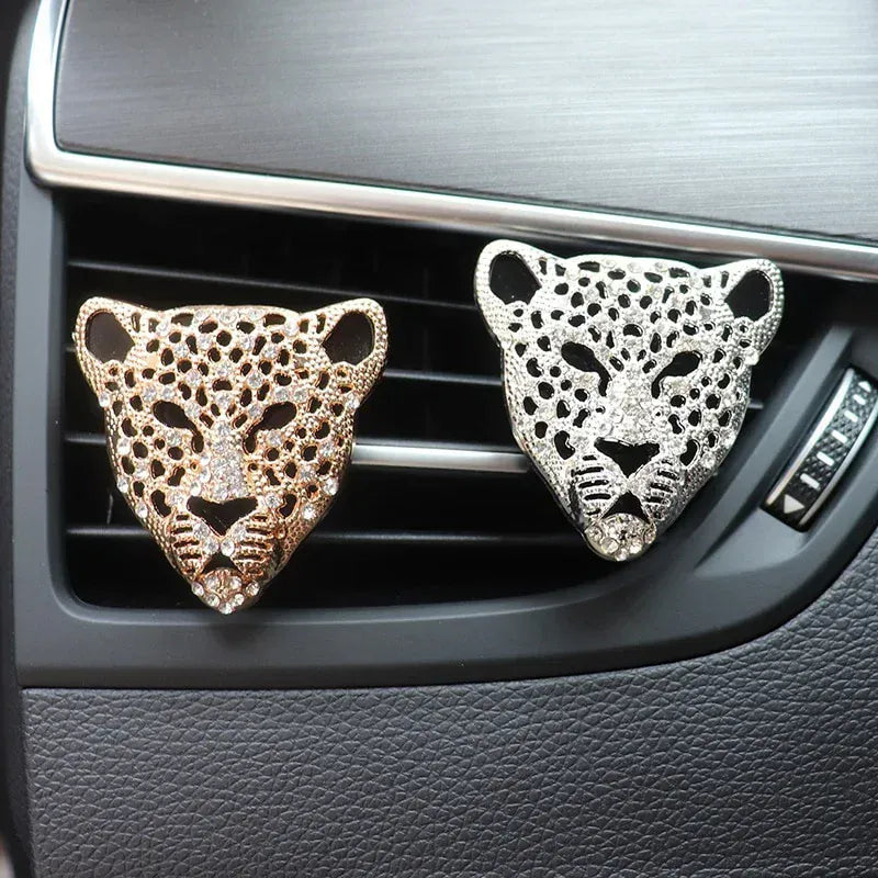 Car Air Purifier Interior Decoration Aromatic Diffuser Vent Clip Diamond Leopard Solid Perfume Flashing CarAccessoriesCarPendant Car Air Purifier Interior Decoration Aromatic Diffuser Vent Clip Diamond Leopard Solid Perfume Flashing CarAccessoriesCarPendant