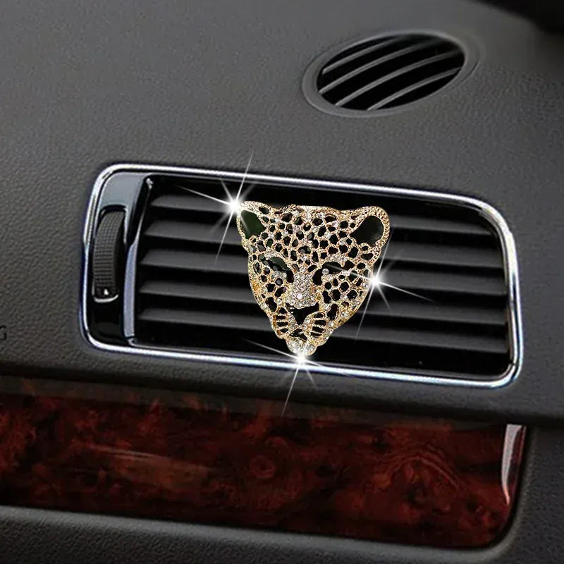 Car Air Purifier Interior Decoration Aromatic Diffuser Vent Clip Diamond Leopard Solid Perfume Flashing CarAccessoriesCarPendant Car Air Purifier Interior Decoration Aromatic Diffuser Vent Clip Diamond Leopard Solid Perfume Flashing CarAccessoriesCarPendant