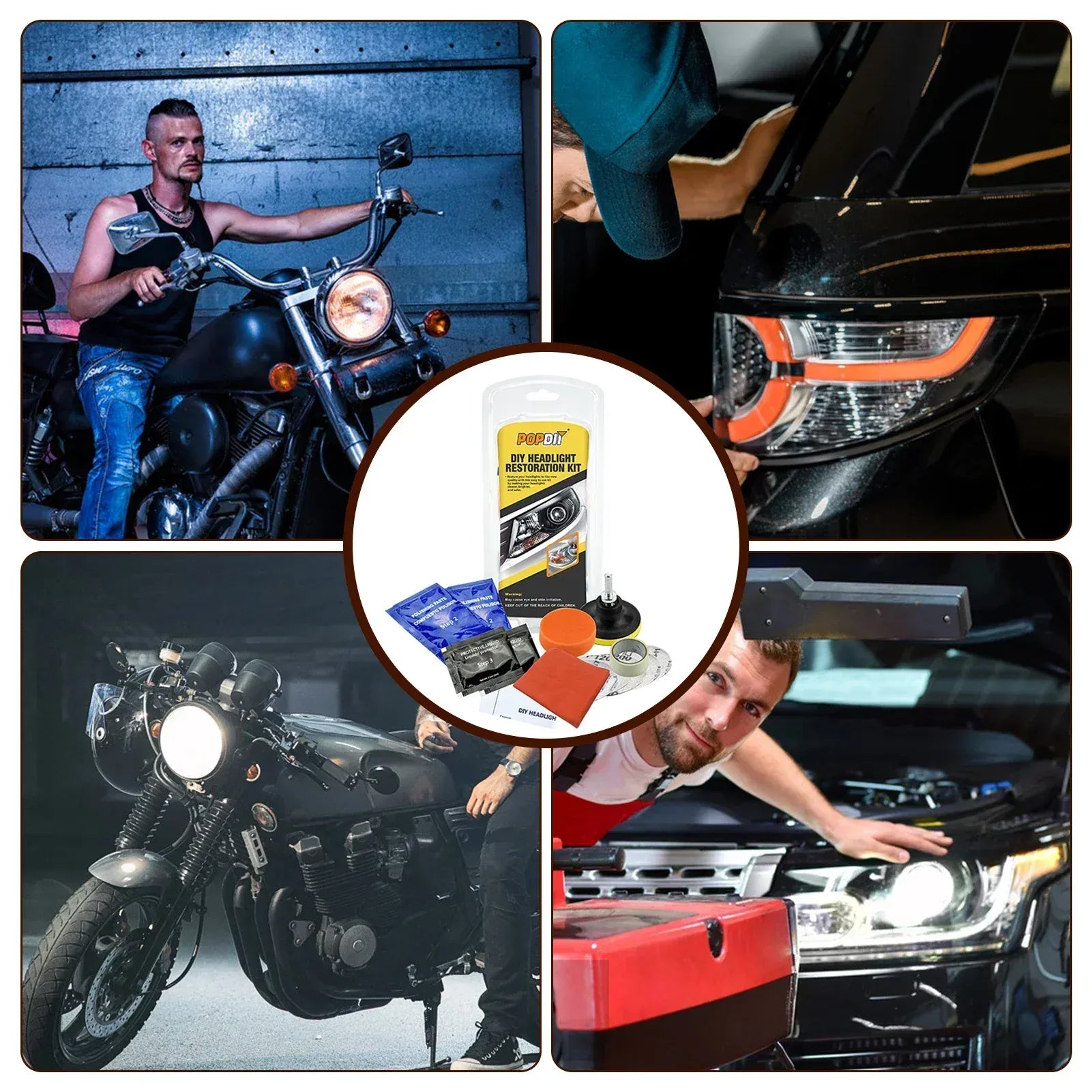 Car Headlight Restoration Kit Car Headlight Restoration Kit