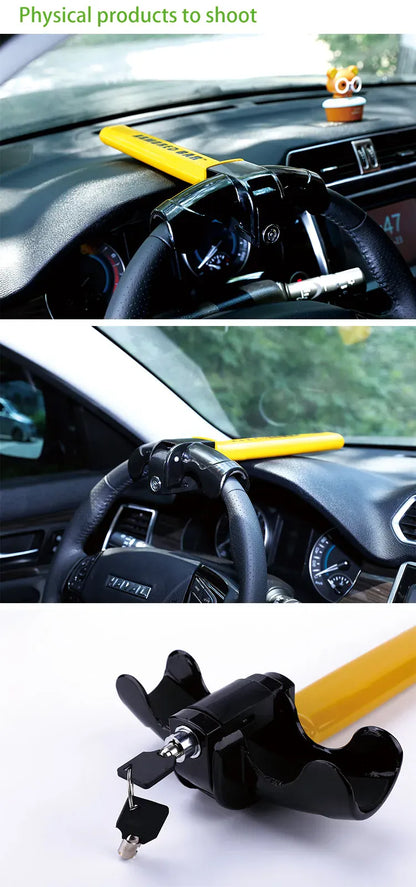 Car Steering Wheel Lock Heavy Duty Stainless Car Steering Wheel Lock Heavy Duty Stainless