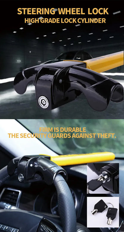Car Steering Wheel Lock Heavy Duty Stainless Car Steering Wheel Lock Heavy Duty Stainless