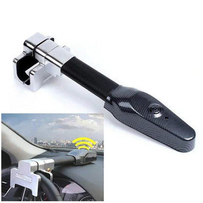 Car Steering Wheel Lock with 130dB Alarm | Heavy-Duty Steel Anti-Theft Security Device Car Steering Wheel Lock with 130dB Alarm – Heavy-Duty Steel Anti-Theft Security Device