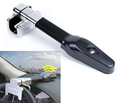 Car Steering Wheel Lock with 130dB Alarm | Heavy-Duty Steel Anti-Theft Security Device Car Steering Wheel Lock with 130dB Alarm – Heavy-Duty Steel Anti-Theft Security Device