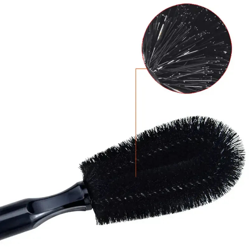 Car Wheel Cleaning Brush Profession Tire Auto Cleaning Detailing Care Wet  Dry Wheel Tire Rim Clean Brush Goods Accessory Car Wheel Cleaning Brush Profession Tire Auto Cleaning Detailing Care Wet  Dry Wheel Tire Rim Clean Brush Goods Accessory