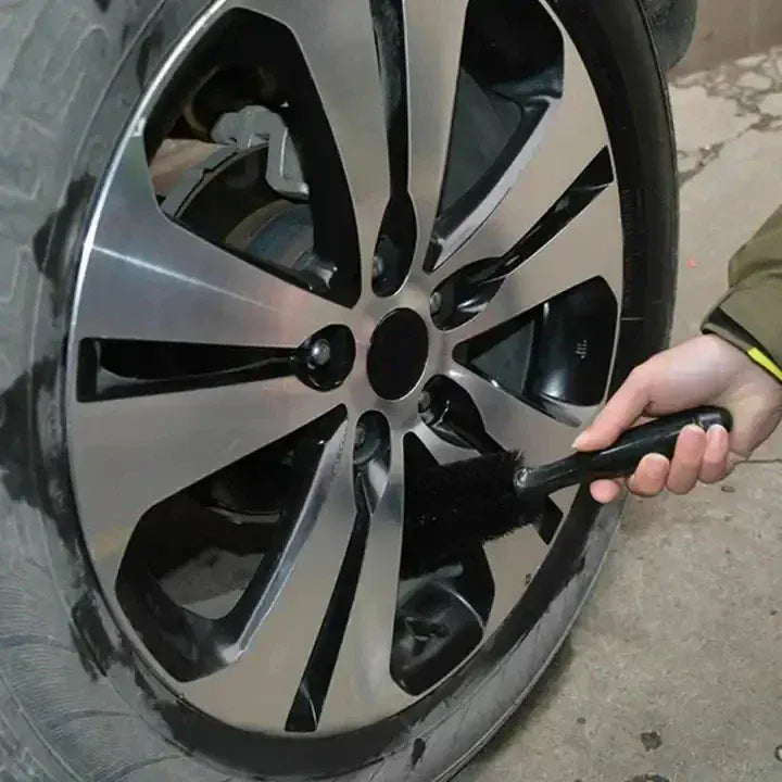 Car Wheel Cleaning Brush Profession Tire Auto Cleaning Detailing Care Wet  Dry Wheel Tire Rim Clean Brush Goods Accessory Car Wheel Cleaning Brush Profession Tire Auto Cleaning Detailing Care Wet  Dry Wheel Tire Rim Clean Brush Goods Accessory