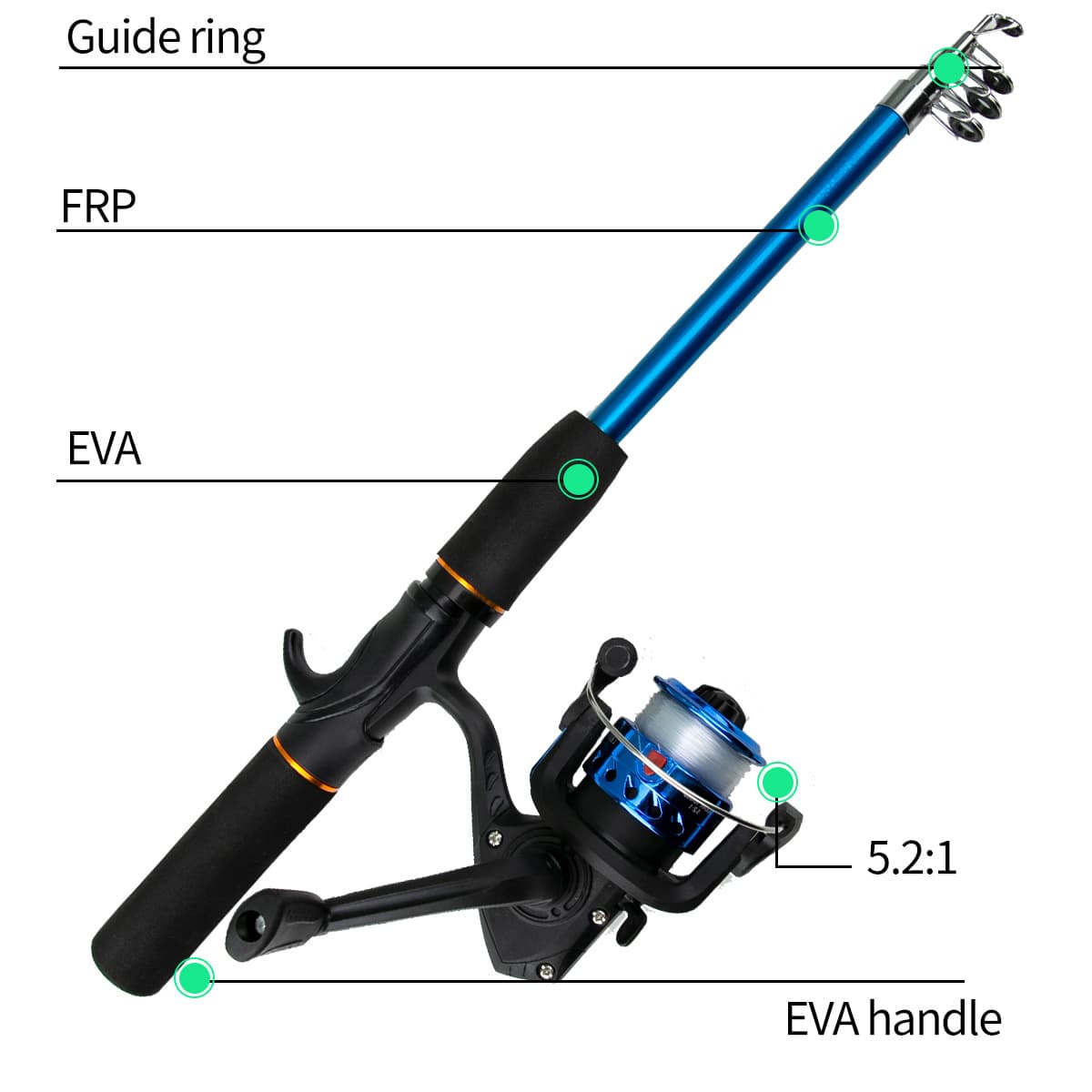 Carbon Fiber Fishing Rod Reel Set Long-Range Sea Shore Kit – Wahooly Carbon Fiber Fishing Rod & Reel Set – Long-Range Sea & Shore Fishing Kit