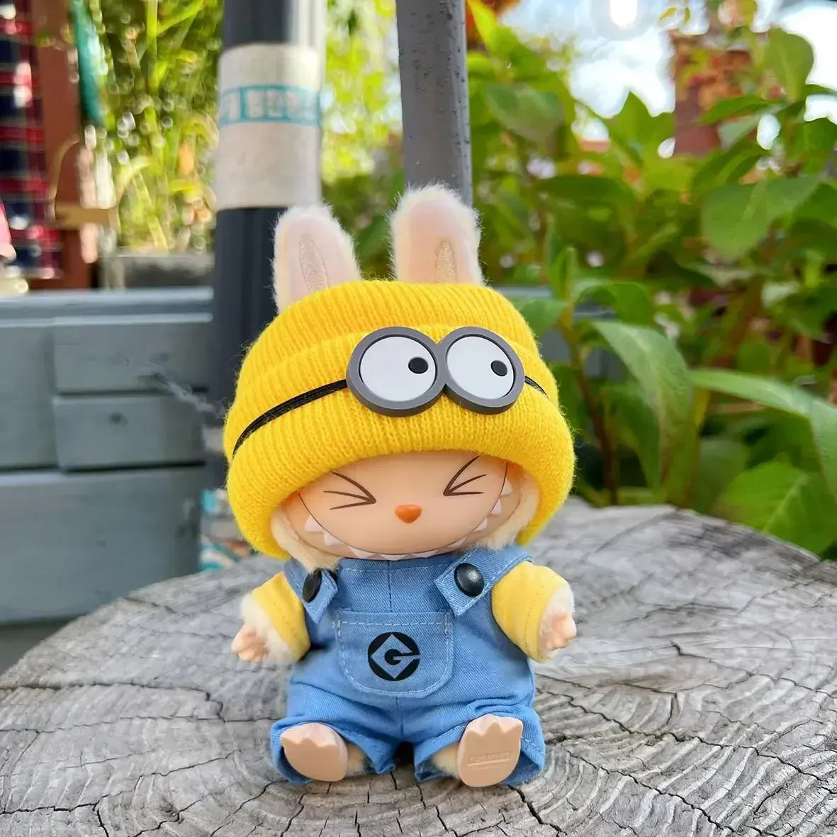 Cartoon Labubu Clothes Cute Minions Wukong Outfit Mini Vinyl Doll Clothing Sets Kawaii Doll Accessories Gifts Original design Cartoon Labubu Clothes Cute Minions Wukong Outfit Mini Vinyl Doll Clothing Sets Kawaii Doll Accessories Gifts Original design