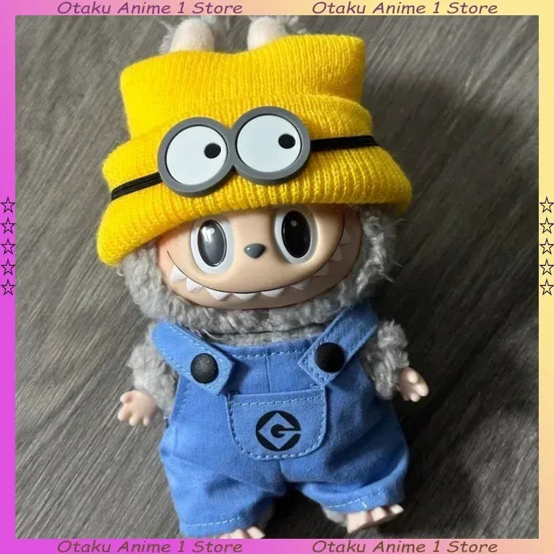 Cartoon Labubu Clothes Cute Minions Wukong Outfit Mini Vinyl Doll Clothing Sets Kawaii Doll Accessories Gifts Original design Cartoon Labubu Clothes Cute Minions Wukong Outfit Mini Vinyl Doll Clothing Sets Kawaii Doll Accessories Gifts Original design