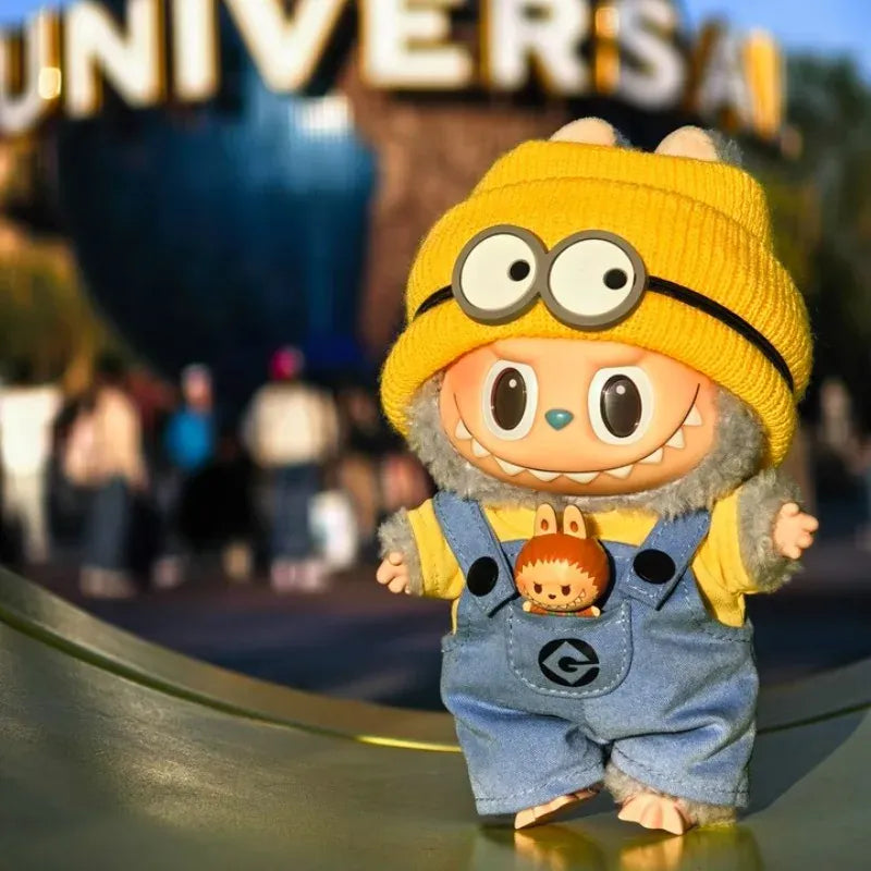 Cartoon Labubu Clothes Cute Minions Wukong Outfit Mini Vinyl Doll Clothing Sets Kawaii Doll Accessories Gifts Original design Cartoon Labubu Clothes Cute Minions Wukong Outfit Mini Vinyl Doll Clothing Sets Kawaii Doll Accessories Gifts Original design