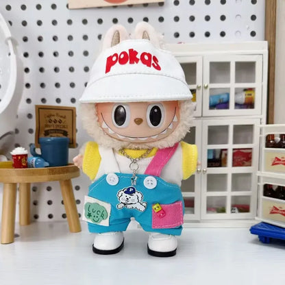 Cartoon Labubu Clothes Cute Minions Wukong Outfit Mini Vinyl Doll Clothing Sets Kawaii Doll Accessories Gifts Original design Cartoon Labubu Clothes Cute Minions Wukong Outfit Mini Vinyl Doll Clothing Sets Kawaii Doll Accessories Gifts Original design