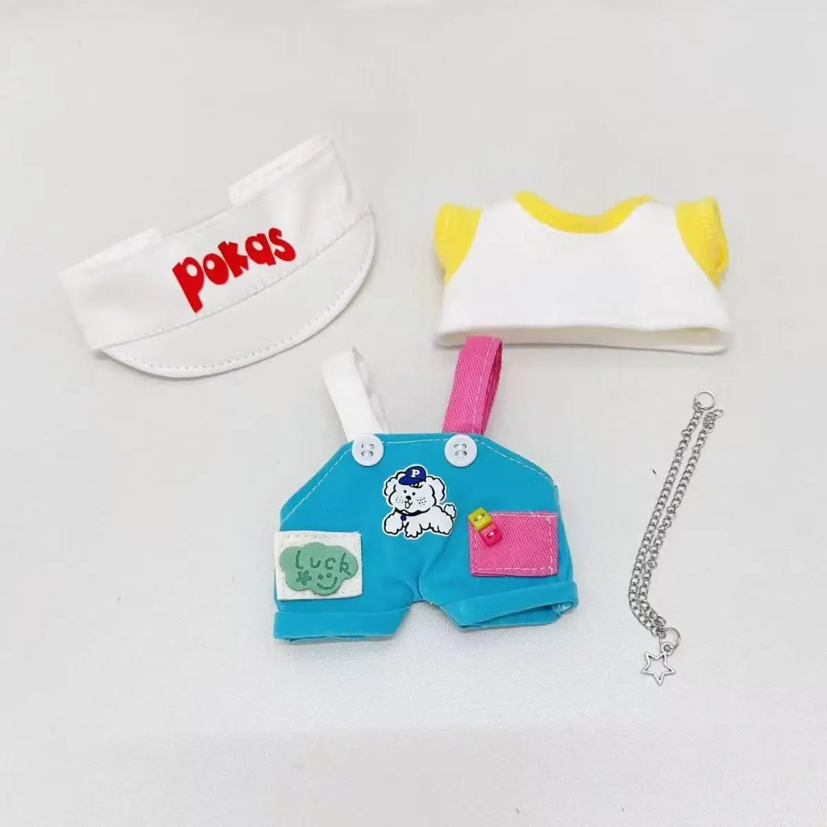 Cartoon Labubu Clothes Cute Minions Wukong Outfit Mini Vinyl Doll Clothing Sets Kawaii Doll Accessories Gifts Original design Cartoon Labubu Clothes Cute Minions Wukong Outfit Mini Vinyl Doll Clothing Sets Kawaii Doll Accessories Gifts Original design