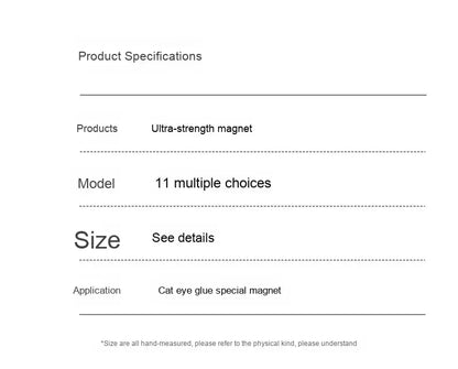 Cat Eye Magnetic for Nail: 14Pcs Cat Eye Gel Nail Polish Magnet Tools Set Strong Suction Nail Magnet Nails Square Magnet Stick Cat Eye Magnetic for Nail: 14Pcs Cat Eye Gel Nail Polish Magnet Tools Set Strong Suction Nail Magnet Nails Square Magnet Stick