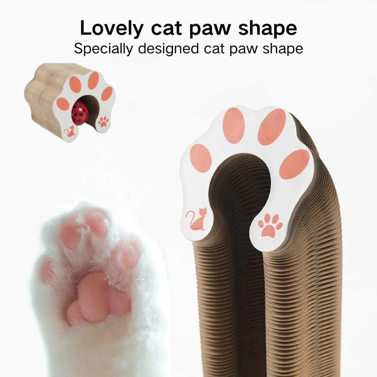 Cat Sisal Flower Scratcher – Wood & Sisal Claw Toy | Furniture Protector | Wahooly Cat Sisal Flower Scratcher – Wood & Sisal Claw Grinding Toy | Furniture Protector