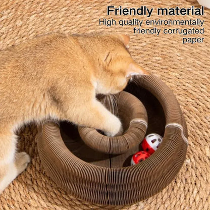 Cat Sisal Flower Scratcher – Wood & Sisal Claw Toy | Furniture Protector | Wahooly Cat Sisal Flower Scratcher – Wood & Sisal Claw Grinding Toy | Furniture Protector