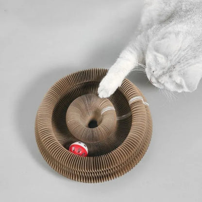 Cat Sisal Flower Scratcher – Wood & Sisal Claw Toy | Furniture Protector | Wahooly Cat Sisal Flower Scratcher – Wood & Sisal Claw Grinding Toy | Furniture Protector