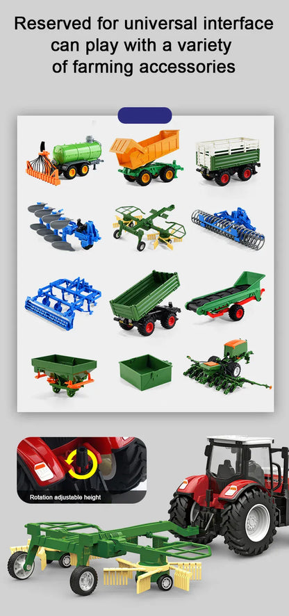 Children Toy Tractor Multiple Accessories To Choose From Children Toy Tractor Multiple Accessories To Choose From