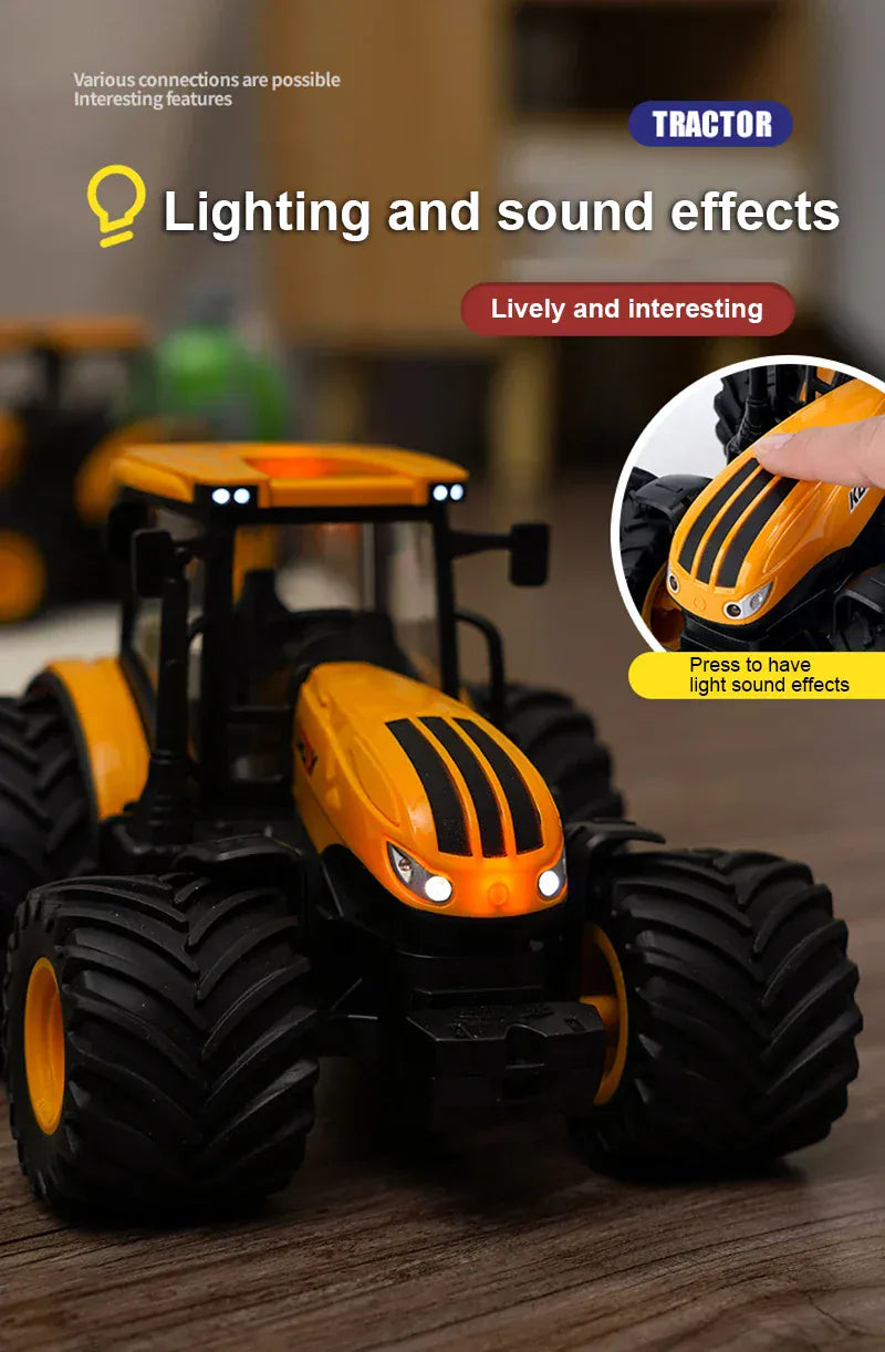 Children Toy Tractor Multiple Accessories To Choose From Children Toy Tractor Multiple Accessories To Choose From