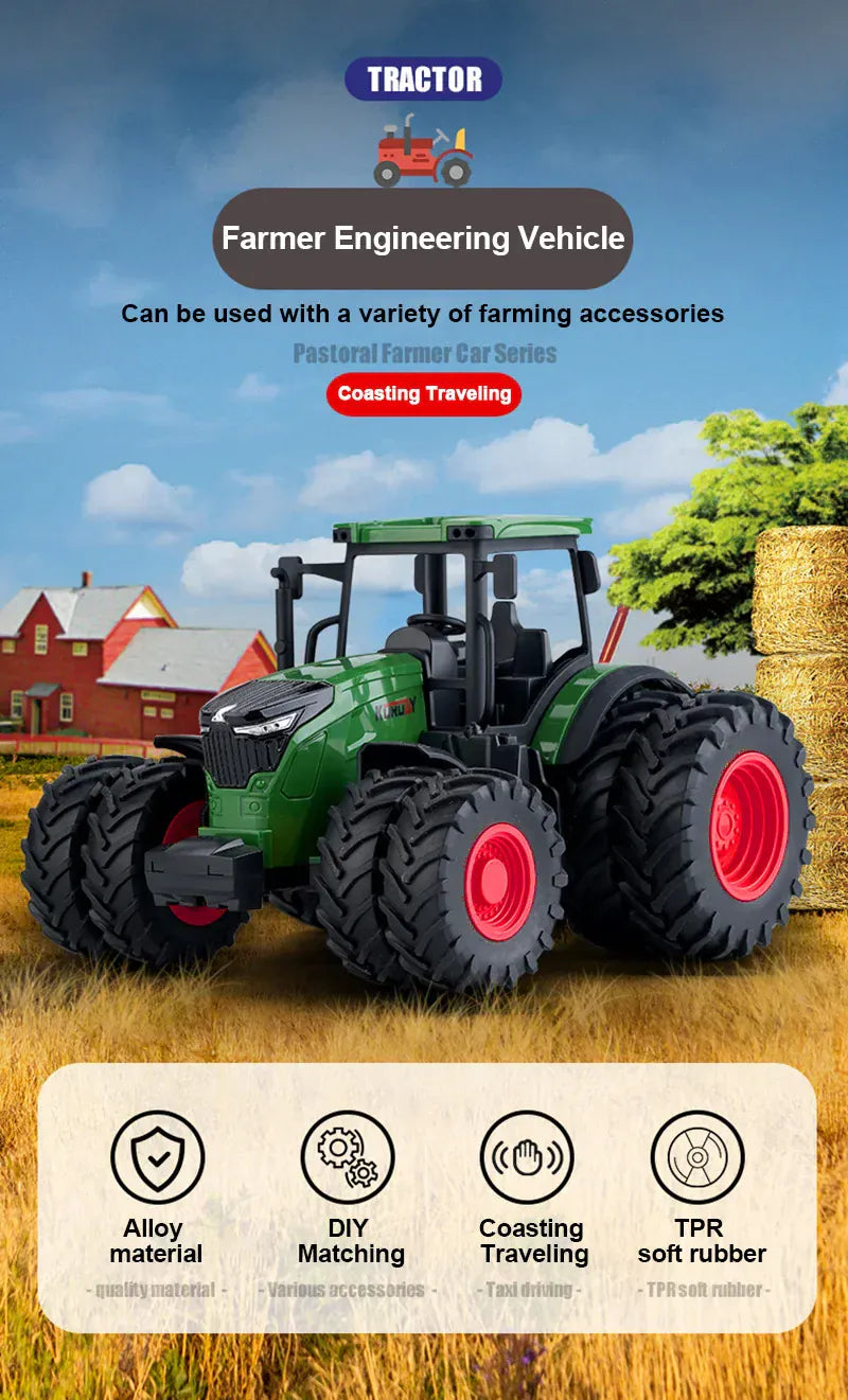 Children Toy Tractor Multiple Accessories To Choose From Children Toy Tractor Multiple Accessories To Choose From