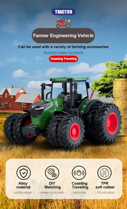 Children Toy Tractor Multiple Accessories To Choose From Children Toy Tractor Multiple Accessories To Choose From
