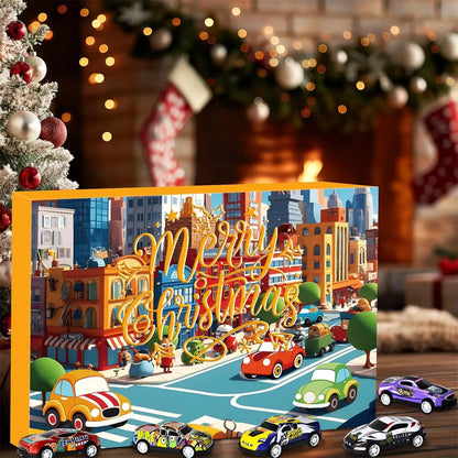 Christmas Advent Calendar Car Toys 24pcs Christmas Advent Calendar Car Toys 24pcs