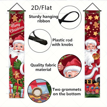 Christmas Door Banner Door Christmas Door Banner Door