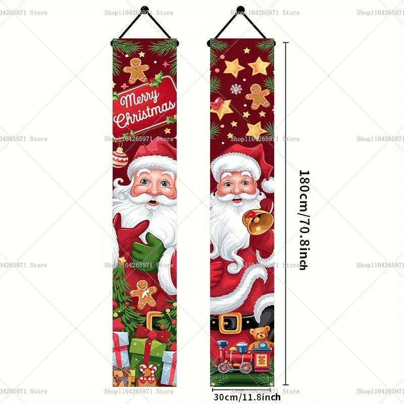 Christmas Door Banner Door Christmas Door Banner Door