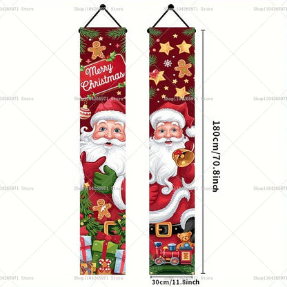 Christmas Door Banner Door Christmas Door Banner Door