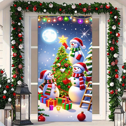 Christmas door casing Christmas door casing