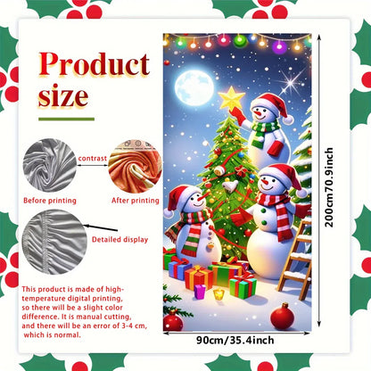 Christmas door casing Christmas door casing