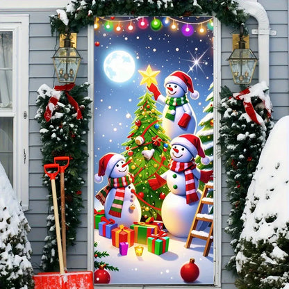 Christmas door casing Christmas door casing