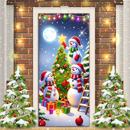 Christmas door casing Christmas door casing