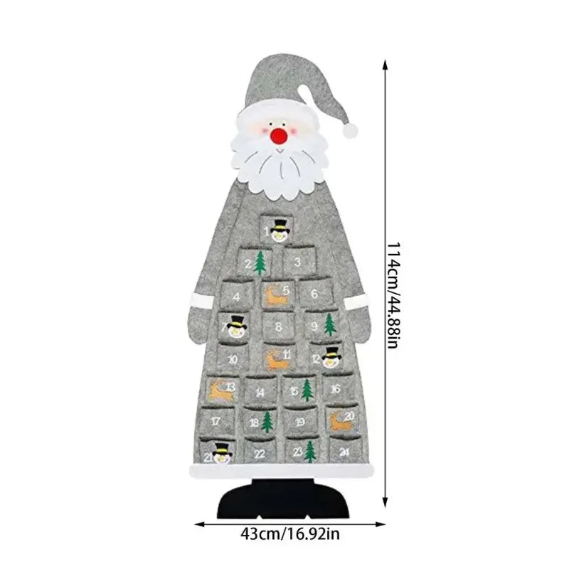 Christmas Felt Tree Advent Calendar Christmas Felt Tree Advent Calendar