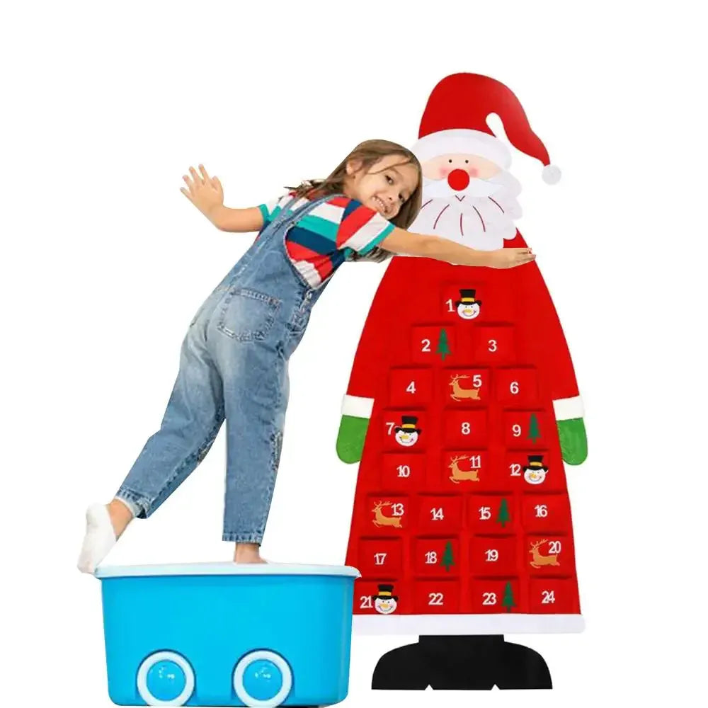 Christmas Felt Tree Advent Calendar Christmas Felt Tree Advent Calendar