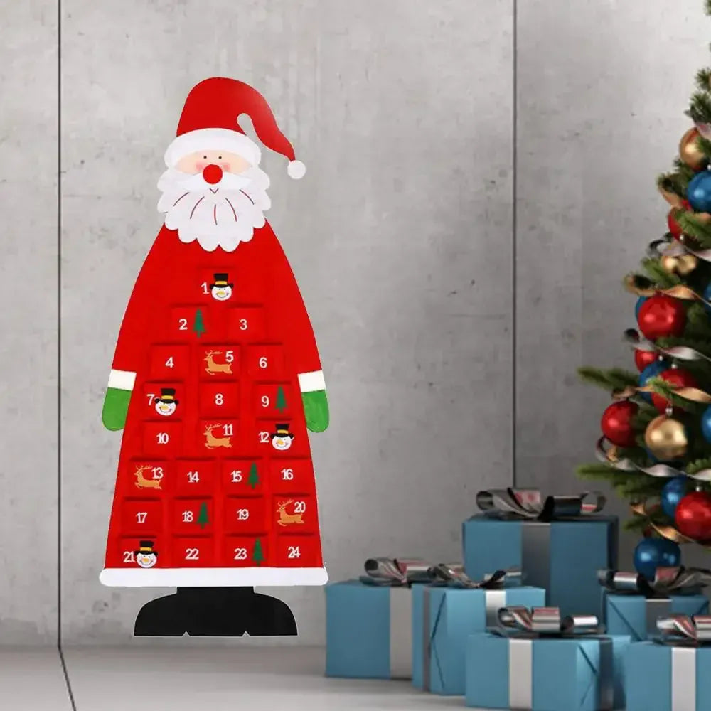 Christmas Felt Tree Advent Calendar Christmas Felt Tree Advent Calendar