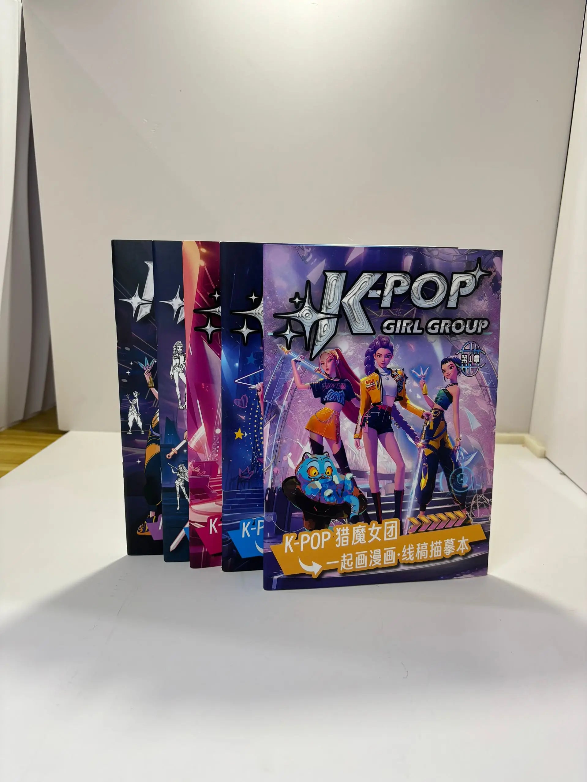 Christmas Gifts KPop2026 Demon Hunter Coloring Books Picture Book Peripheral Painting Book Line Drawing Children's Birthday Gift Christmas Gifts KPop2026 Demon Hunter Coloring Books Picture Book Peripheral Painting Book Line Drawing Children's Birthday Gift
