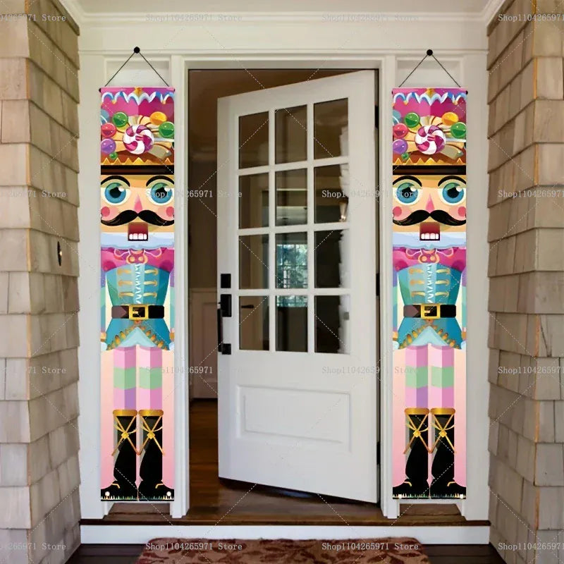 Christmas Hanging Door Nutcracker Christmas Hanging Door Nutcracker