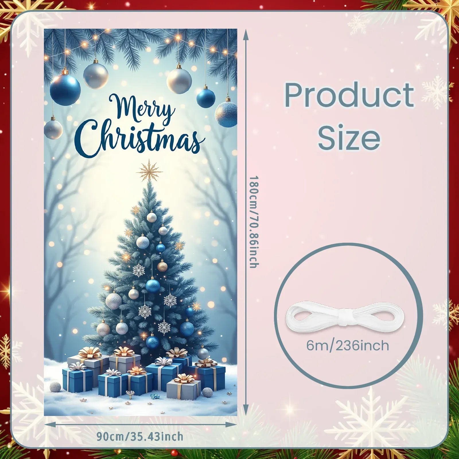 Christmas Tree Banner Christmas Tree Banner