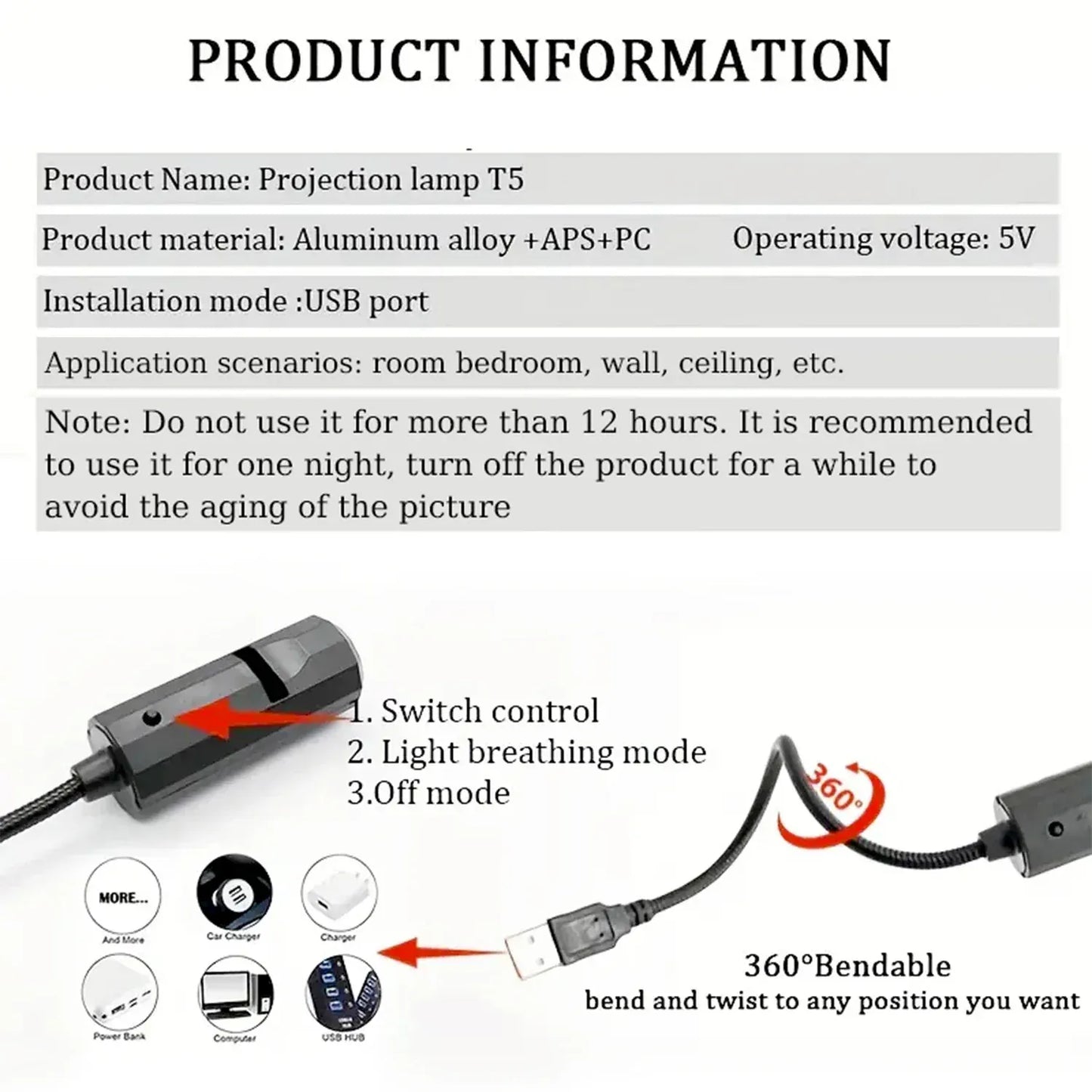 Christmas tree projection light Christmas tree projection light