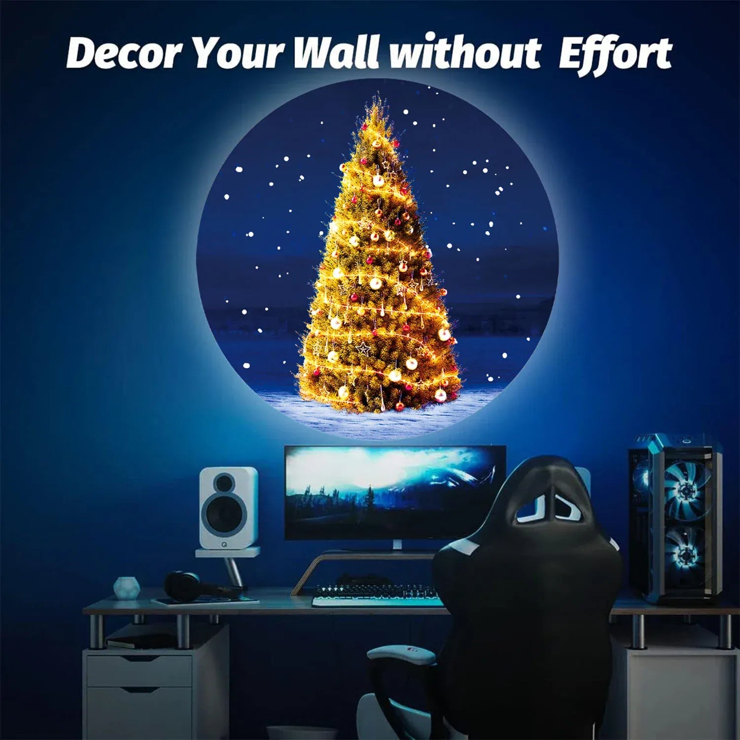 Christmas tree projection light Christmas tree projection light