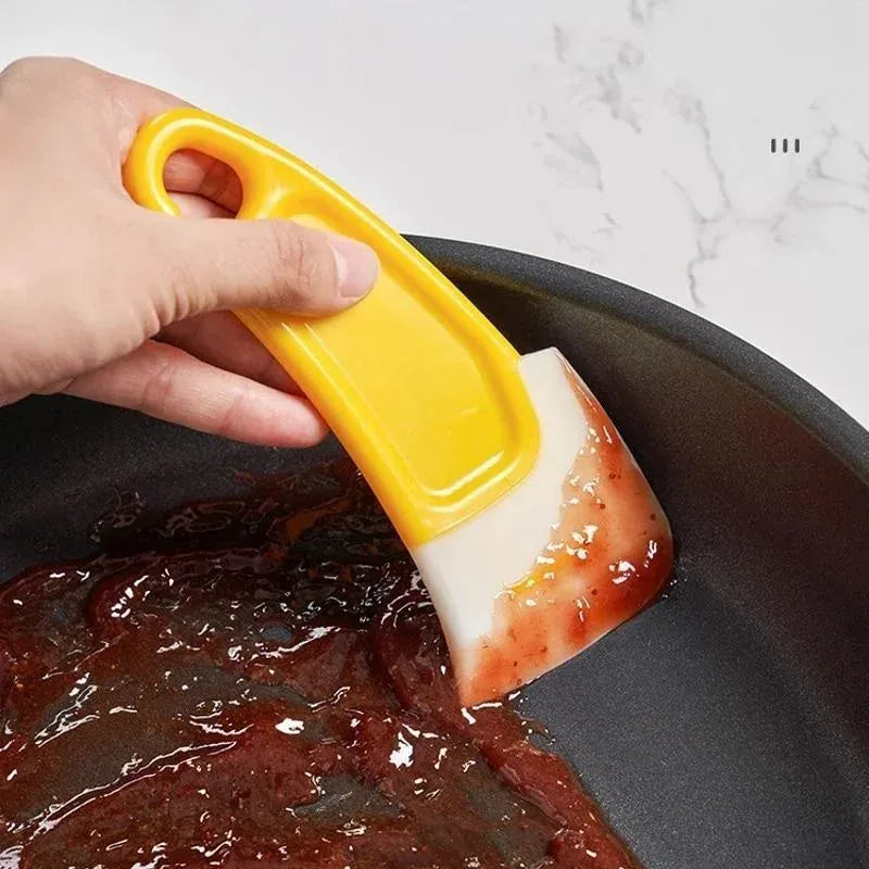 Cleaning Spatula Kitchen Scraper Soft Blade Scraper Brush Dirty Pan Pot Dishes Cleaner Tools Cooking Baking Tool Kitchen Gadget Cleaning Spatula Kitchen Scraper Soft Blade Scraper Brush Dirty Pan Pot Dishes Cleaner Tools Cooking Baking Tool Kitchen Gadget