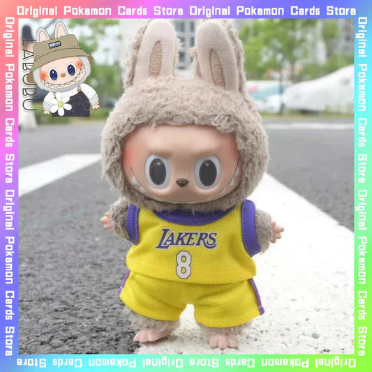 Clothes Only for 17cm V1 V2 V3 Labubu Basketball Clothing Sports Wear Doll Clothing Accessories Decoration Toys Birthday Gifts Clothes Only for 17cm V1 V2 V3 Labubu Basketball Clothing Sports Wear Doll Clothing Accessories Decoration Toys Birthday Gifts