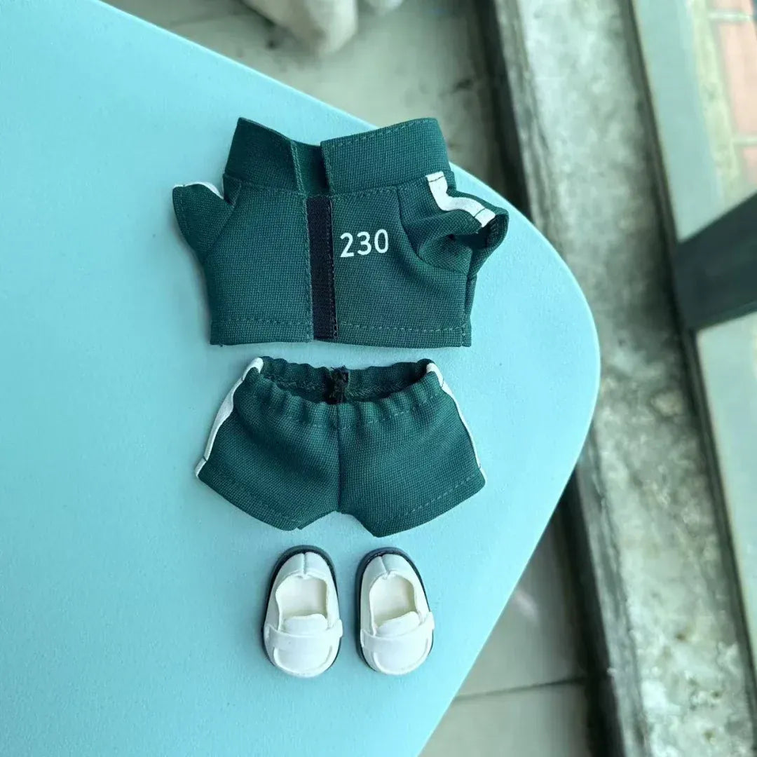 Clothing For Labubu 3.0 Funny Seafood Game Serie Doll Clothes Casual Outfits Accessories Participants Organizer Commando Mp5 Clothing For Labubu 3.0 Funny Seafood Game Serie Doll Clothes Casual Outfits Accessories Participants Organizer Commando Mp5