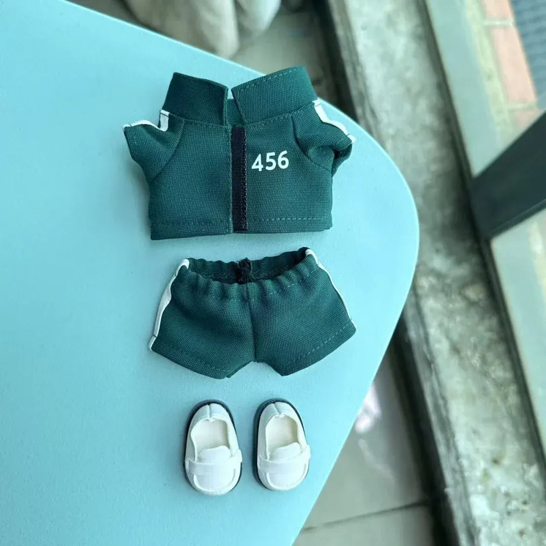 Clothing For Labubu 3.0 Funny Seafood Game Serie Doll Clothes Casual Outfits Accessories Participants Organizer Commando Mp5 Clothing For Labubu 3.0 Funny Seafood Game Serie Doll Clothes Casual Outfits Accessories Participants Organizer Commando Mp5