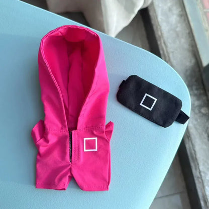 Clothing For Labubu 3.0 Funny Seafood Game Serie Doll Clothes Casual Outfits Accessories Participants Organizer Commando Mp5 Clothing For Labubu 3.0 Funny Seafood Game Serie Doll Clothes Casual Outfits Accessories Participants Organizer Commando Mp5