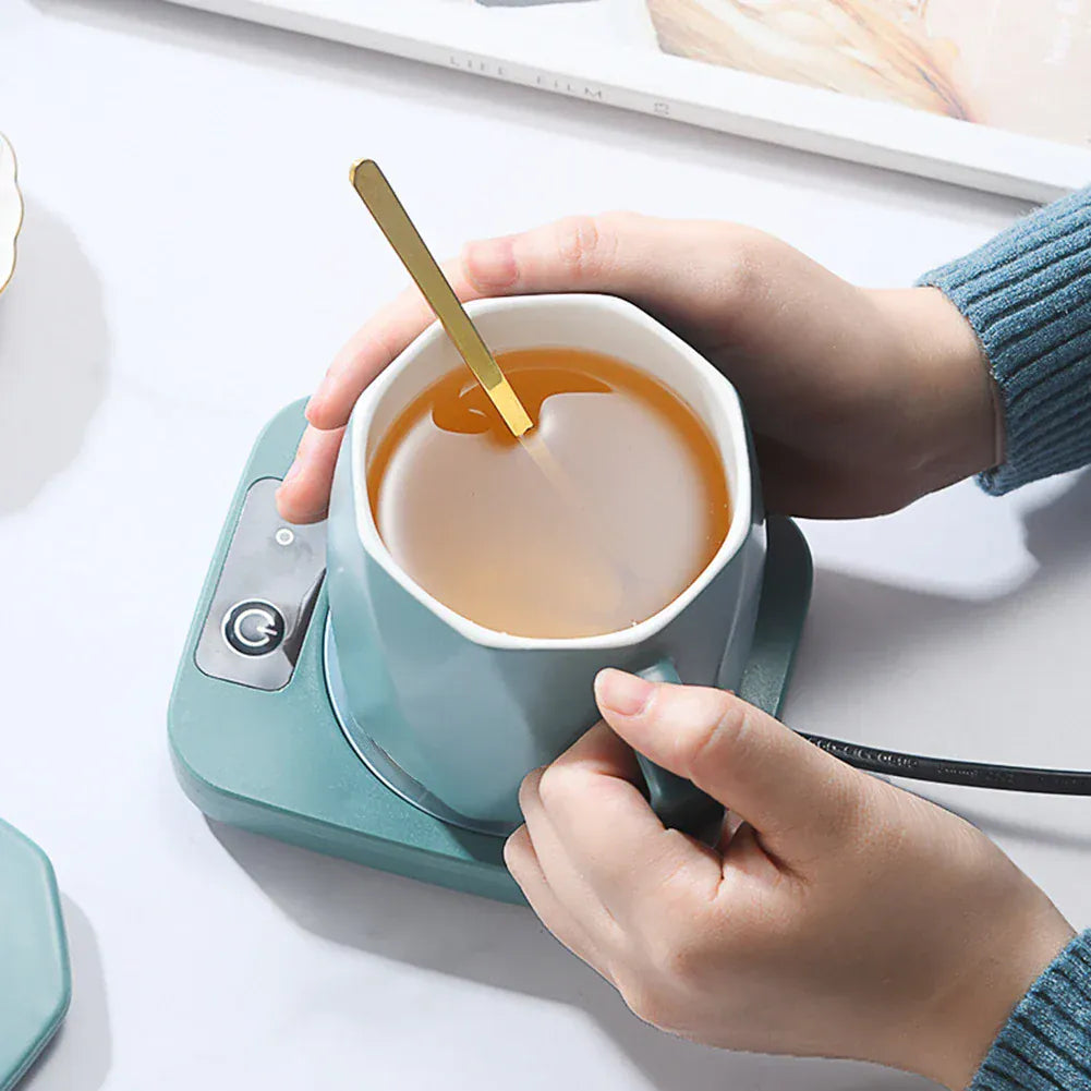 Coffee Cup Warmer Electric Mug Heater DC 5V USB Constant Temperature Heating Coaster For Milk Tea Water Heating Pad Warm Mat Coffee Cup Warmer Electric Mug Heater DC 5V USB Constant Temperature Heating Coaster For Milk Tea Water Heating Pad Warm Mat